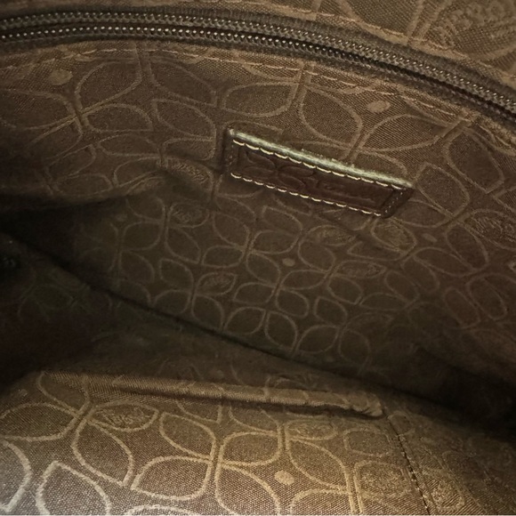 Fossil Y2K Brown Leather Crossbody Bag - Picture 13 of 15